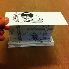 Illustrator Uses Clever 3d Tricks To Bring His Cartoons To Life 3d Paper Art Drawings Paper Drawing