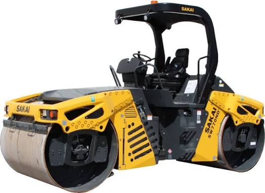 Sakai SW770ND-OSC/VIBE Smooth Drum Roller