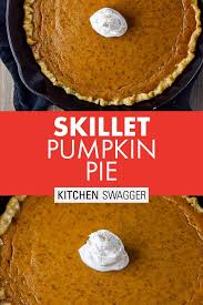 Skillet Pumpkin Pie Recipe Recipe Pumpkin Pie Recipes Dessert Pie Recipes Fresh Pumpkin Pie