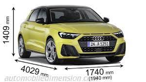 Audi A1 Sportback Dimensions Boot Space And Interior