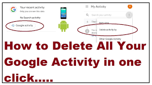 Organizing the world's information and making it universally. Google History Delete All My Activity Youtube