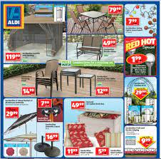 great deals at aldi this week deck box gazebo deck