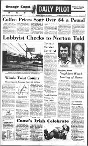 DAILY PILOT $1 Million. Winds Smash County