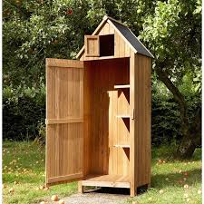 Garden Wooden Tool Shed Storage Natural Beach Hut Style Brundle Gardener Tool Sheds Garden Tool Storage Garden Tools