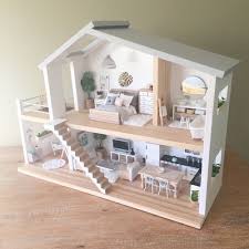 Image Of Whimsy Luxe Dollhouse With Images Doll House Plans Doll House Barbie Doll House