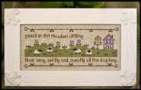 I'm also working on a sheep amigurumi too. Country Cottage Needleworks Sheep In The Meadow Cross Stitch Pattern 123stitch