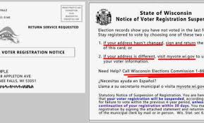 If you do not have a valid driver's license or identification card, the link below will allow you to manually submit a paper registration. Official Voter Registration Notice Sent To More Than 180 000 Voters