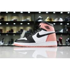 White Black Pink Green Jordan 1 Women Air Jordan 1 Igloo Black Pink Shoes 36 40 In 2020 Air Jordans Pink Shoes Mint Green Shoes