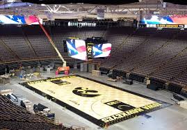 danley covers university of iowas carver hawkeye arena