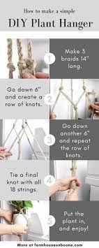 Macrame Plant Hanger Diy Macrame Plant Hanger Tutorial Diy Plant Hanger Plant Hanger
