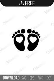 Download Free Baby Feet Svg Cut Files Bundlesvg