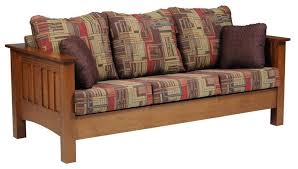 Amish Mount Hope Mission Sofa Mission Style Furniture Wooden Sofa Furniture