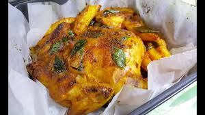 Transfer the chicken to a baking dish or pan, as you will need to grill the chicken in the oven later. Baked Butter Chicken Ayam Panggang Butter Youtube