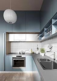 You could then choose a lighter paint colour for your walls to transition the cabinets. 25 Blue And Grey Kitchen Designs That Inspire Digsdigs