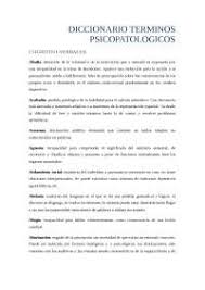 Abulia.ru ⭐ , ⓜ turgenevskaya, russia, moscow, myasnitskaya street, 15: Terminos Del Glosario Mas Utilizados Apuntes De Psicopatologia Docsity