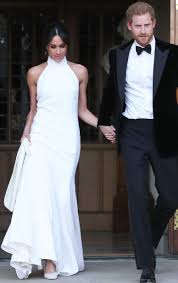 Meghan markle and prince harry's second wedding anniversary was a low key affair with no guests or paparazzi around. Royal Evening Wedding Dresses Meghan Markle S Princess Diana And Kate Middleton S Second Dresses Ok Magazine