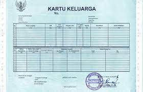 Contoh kartu keluarga asli kk mail chaozkhaky. Kartu Keluarga Kosong Palangka Aldy Pdf Txt