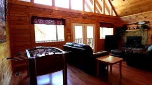 This spacious custom built five bedroom log home has it all! A Mountain Lodge 5 Bedroom Cabin Rental Near Gatlinburg