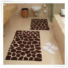 Sweet Rugs Giraffe Decor Bathroom Rug Sets Bathroom Decor Sets