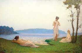 dans l arcadie symboliste art plastique musee d orsay peintre impressionniste