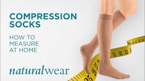 How To Measure For Compression Socks Youtube