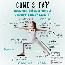 Come Fare La Posizione Del Guerriero 2 Virabhadrasana Ii Esercizi Di Yoga Yoga Per Flessibilita Esercizi Di Allenamento