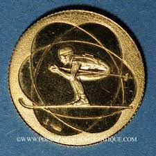 « je me réjouis vivement à la perspective de me rendre à pékin. Munzen Gold Medaillen France J O D Hiver A Grenoble 1968 Medaille Or 999 1000 1 76 G