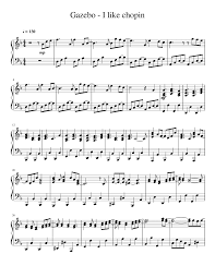 L Is For The Way You Look At Me Sheet Music Print And Download In Pdf Or Midi Gazebo I Like Chopin Free Sheet Music For Piano Made By L Easy Piano Sheet Music Free Sheet Music Guitar Chords For Songs