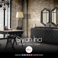 Modernist Bir Yaklasimla Hayat Bulan Siyah Inci Yemek Odasi Takimi Keskin Hatlarina Eslik Eden Metal Ayaklariyla Yumusak Bir Gecis Sagla Tasarim Mobilya Evler
