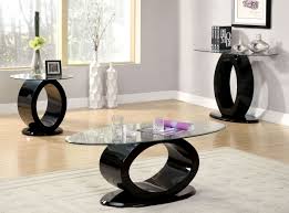 Coffee table sets are available in array of lovely finishes like mahogany, cherry or espresso. Furniture Of America Cm4825bk C Lodia 3 Pieces Black Coffee Table Set Coffee Table Glass Top End Tables Contemporary Coffee Table