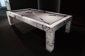 Marble Billiard At Fuorisalone Pool Table Billiards Luxury Marble