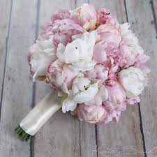 I Love The Addition Of Ivory Peonies To This Cherry Blossom Wedding Bouquet By Kate Cherry Blossom Wedding Cherry Blossom Wedding Bouquet Cherry Blossom Theme