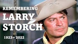 Happy 99th Birthday On Saturday To Actor, Comedian & Voice Artist- Larry  Storch! (January 8, 1923) Larry Is Best Known For His Character Role As  "Corporal Randolph Agarn" On The 60's Television