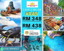 Jadi, jika anda ke central festival mall dan magic eye 3d museum, anda bolehlah singgah ke sini. 9 Tips Ke Krabi Thailand Pakej Melancong Dalam Bajet Facebook