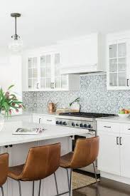 The wall was already painted white so joeleen was ready to start stenciling once she had her pattern in hand. 660 Backsplash Ideas Kitchen Backsplash Kitchen Design Backsplash