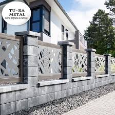 Lazer Kesim Duvar Ustu Korkuluk Modelleri 05321765303 Modern Exterior Entrance Outdoor Decor
