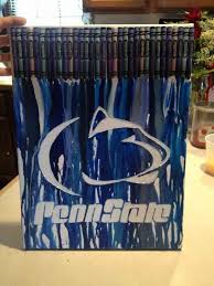 Community Post 8 Penn State Themed Ways To Upcycle This Spring Penn State Crafts Penn State Gifts Melting Crayons