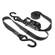 You can expect a ratchet strap to last between 2 and 4 years on average if a wrong hook is used, the strap attached to it may be twisted. 1 X 10 Black Ratchet Straps With S Hooks Discount Ramps