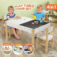 Learn how to build a diy kids table with storage. Children Play Table Chair Sets For Children For Sale Shop With Afterpay Ebay