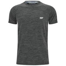 Myprotein Mens Performance Short Sleeve Top Black