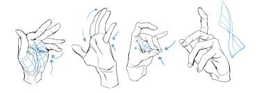 The palm will generally be wider towards the thumb and narrower towards the pinky finger. Hand Gestures And Simplifying The Hand Anatomy How To Draw By Leriisa 1 By Leriisa Clip Studio Tips