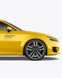 Download Audi Tt Mockup Side View In Vehicle Mockups On Yellow Images Object Mockups Mockup Free Psd Audi Tt Mockup Free Download Yellowimages Mockups