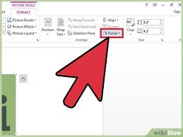 3 Ways To Rotate Images In Microsoft Word Wikihow