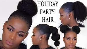 To attain the classic look for this hairstyle just demands a clean and perfectly. Holiday Party Hairstyles For 4c Natural Hair Betterlength Youtube