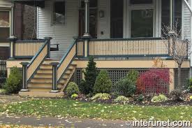 4 beautiful front deck with bold colored furniture. Porch Ideas Designs Styles Interunet