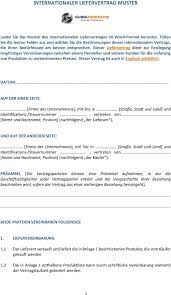 Über 100.000 englische übersetzungen von deutsche wörtern und ausdrücken. Internationaler Liefervertrag Muster Pdf Free Download