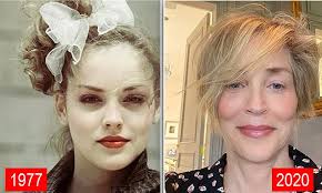 Sharon stone's rep told people magazine that she is not engaged to angelo boffa. Sharon Stone 62 Shares An Astonishingly Wrinkle Free Selfie Daily Mail Online