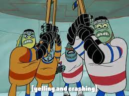 He was designed by the former marine biologist, stephen hillenburg. Season 6 Episode 22 Gif By Spongebob Squarepants Find Share On Giphy