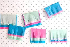 Lay out tissue paper in front of you. 6 Easy Diy Paper Party Decorations Handmade Charlotte