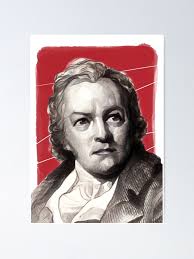 English Poet William Blake illustration " Poster for Sale by Litstoy